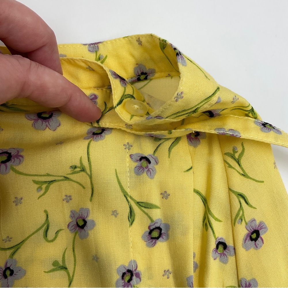 Dolls Kill Motel Rocks Handmade Floral Wrap Mini Skirt Women’s Size Small - Picture 6 of 16